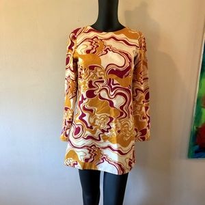 Vintage mod mini dress